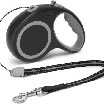 Retractable Dog Leash, 20 FT Dog Walking Leash for Small/Medium Dog or Cat up to 44 lbs, Strong Nylon Cord, Tangle Free, One-Hand Brake