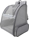 Dog Backpack Carrier,Pet Carrier for Cat/Small Dogs/Bunny,Ventilated Mesh Dog Backpack,Dog Travel Bag,Dog Bag,Small Dogs/Medium Cats Fit Up to 11lbs,Foldable Dogs Carrying Backpack