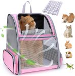 Pet Carrier Backpack for Dogs and Cats,Puppies,Fully Ventilated Mesh,Airline Approved,Designed for Travel, Hiking, Walking & Outdoor Use